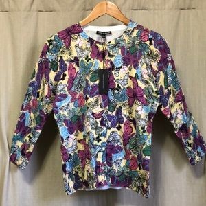 Cable & Gauge Butterfly Cardigan New W/Tag Buttons